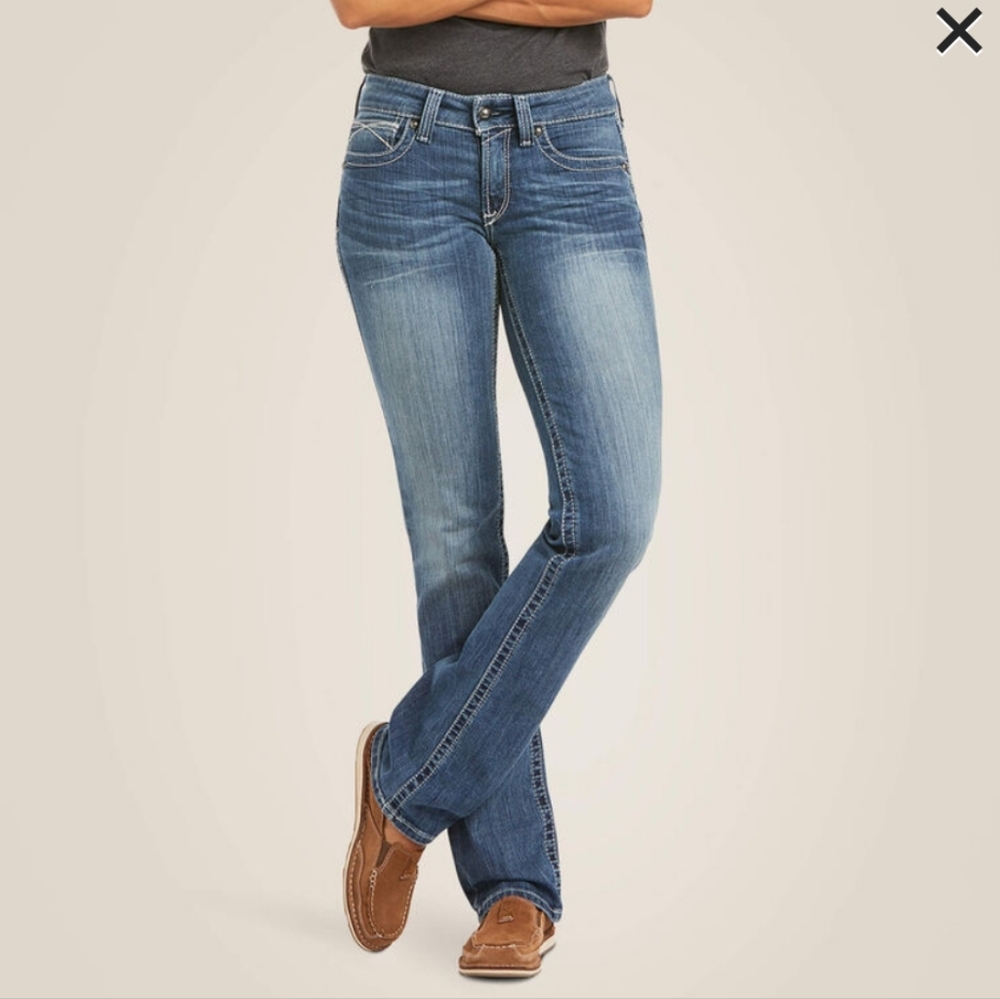 Ariat Blue Boot Cut Jeans with Classic Style